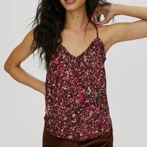 Wilfred ruffled camisole Size S